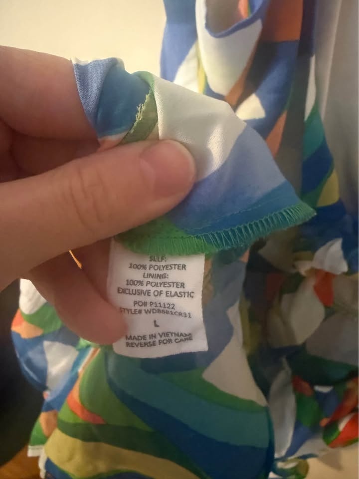 Ladies Mini Dress - Size L - Multicolour - photo 4