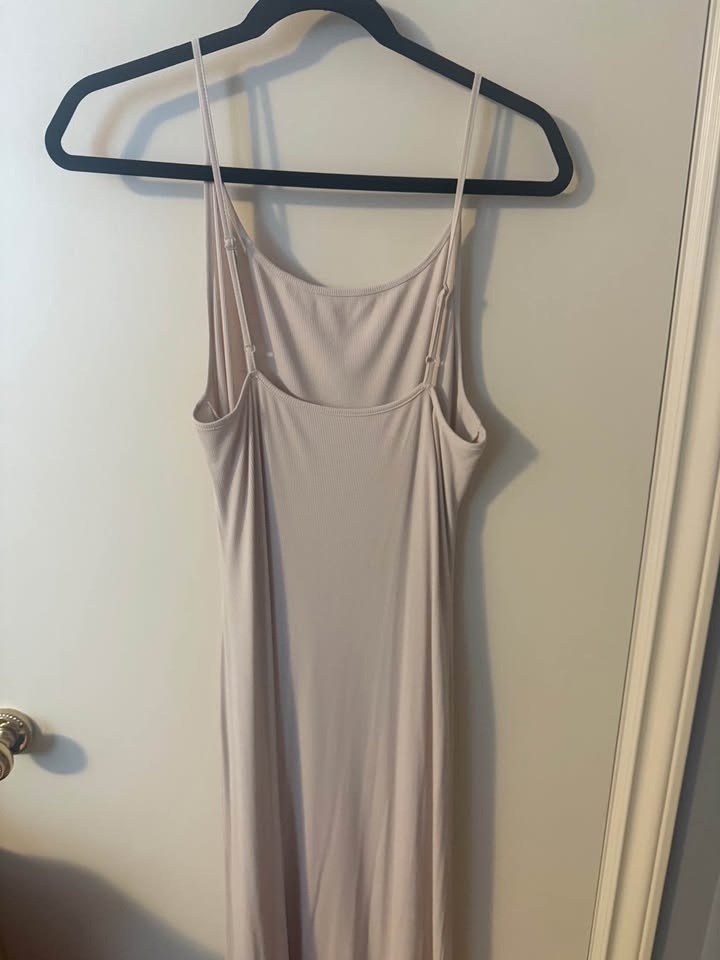 Ladies Summer Bodycon Dress - Size L - Cream - photo 2