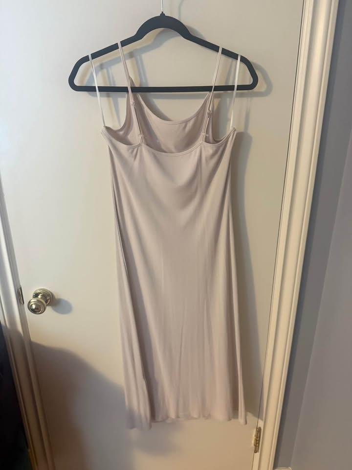 Ladies Summer Bodycon Dress - Size L - Cream - photo 3