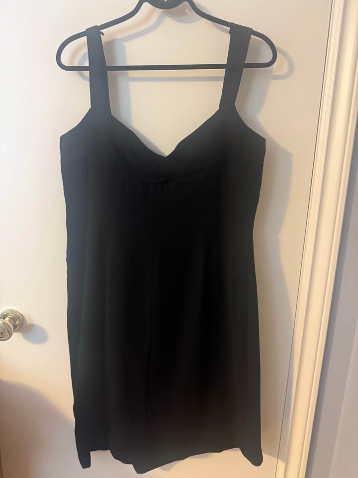 Vintage Ladies Jones New York Dress - Size 16 - Black - photo 2