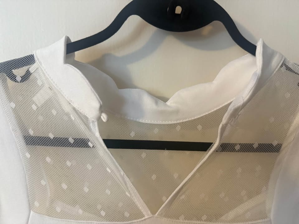 Ladies Monteau Dress - Size L - White - photo 3