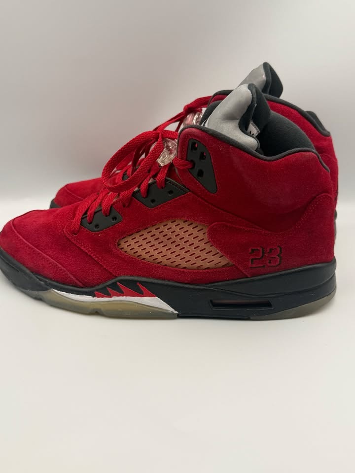 Nike Air Jordan 5 Retro Raging Bull Red Men’s Size 13 | Restored - photo 3