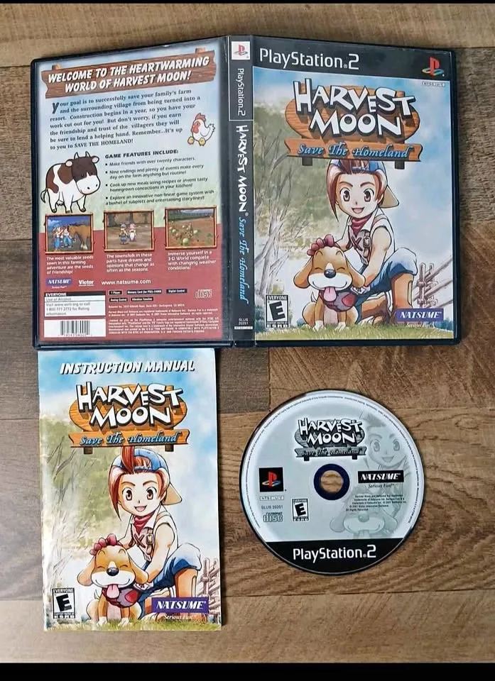 Harvest Moon Save The Homeland PS2 CIB Tested Working thumbnail