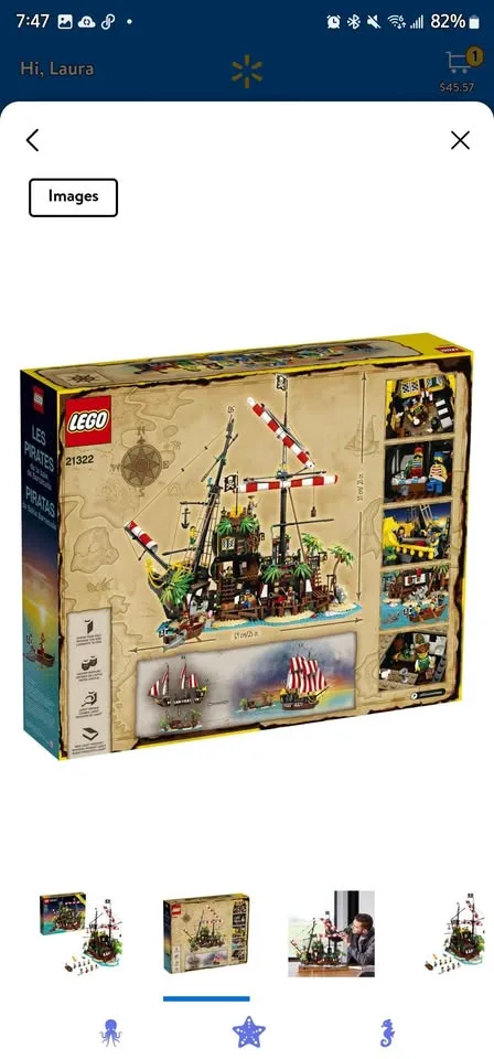 LEGO 21322 Pirates of Barracuda Bay - Brand New Sealed Mint image indicator(2)