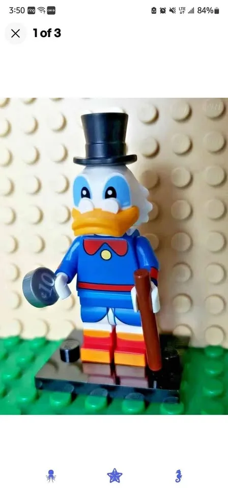LEGO Scrooge McDuck 71024 COMPLETE thumbnail