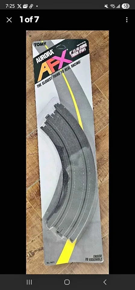 TOMY Slot Car Race Tracks 1989 - PAIR thumbnail