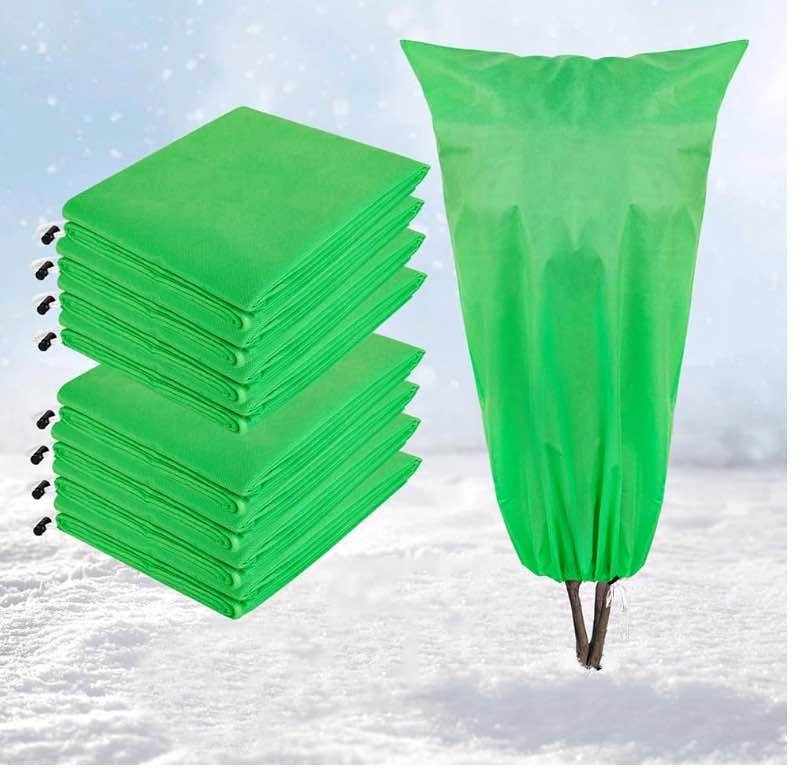 8pcs X-Large Plant Covers Freeze Protection - 59" × 35"