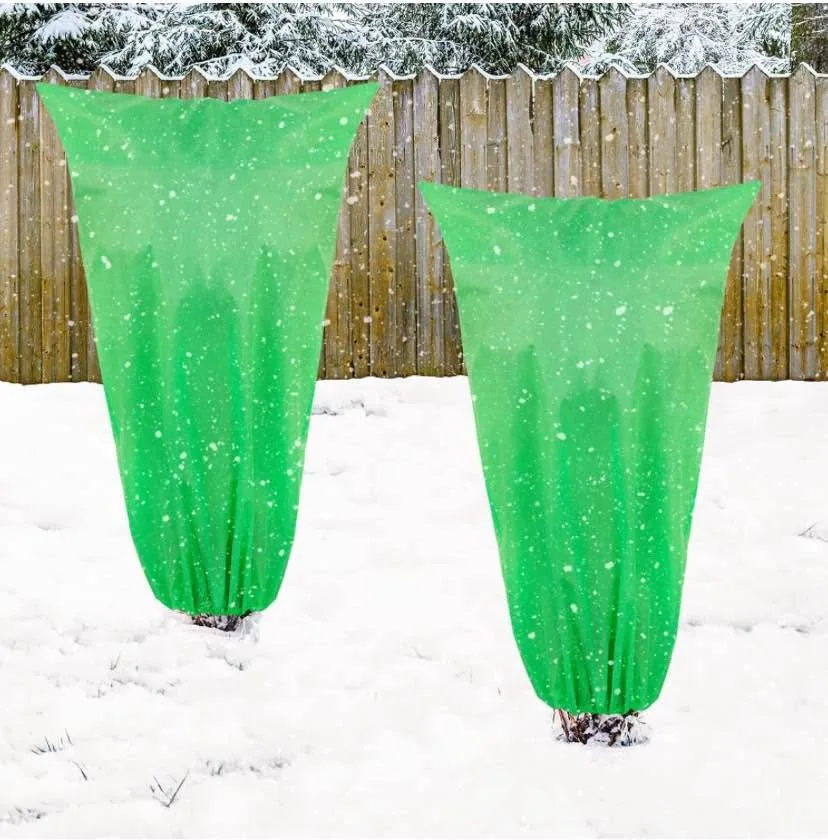 8pcs X-Large Plant Covers Freeze Protection - 59" × 35" image indicator(2)