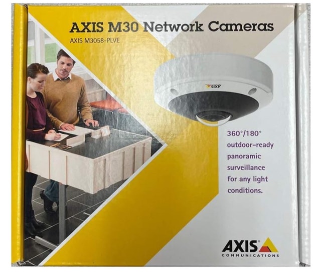 AXIS M3058-PLVE 12MP 360° Fisheye Network Camera – $1000 - photo 2