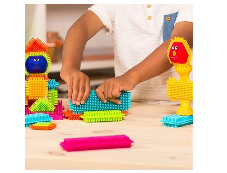 Bristle Blocks – Building Blocks for Kids – 76pc STEM Playset image indicator(6)