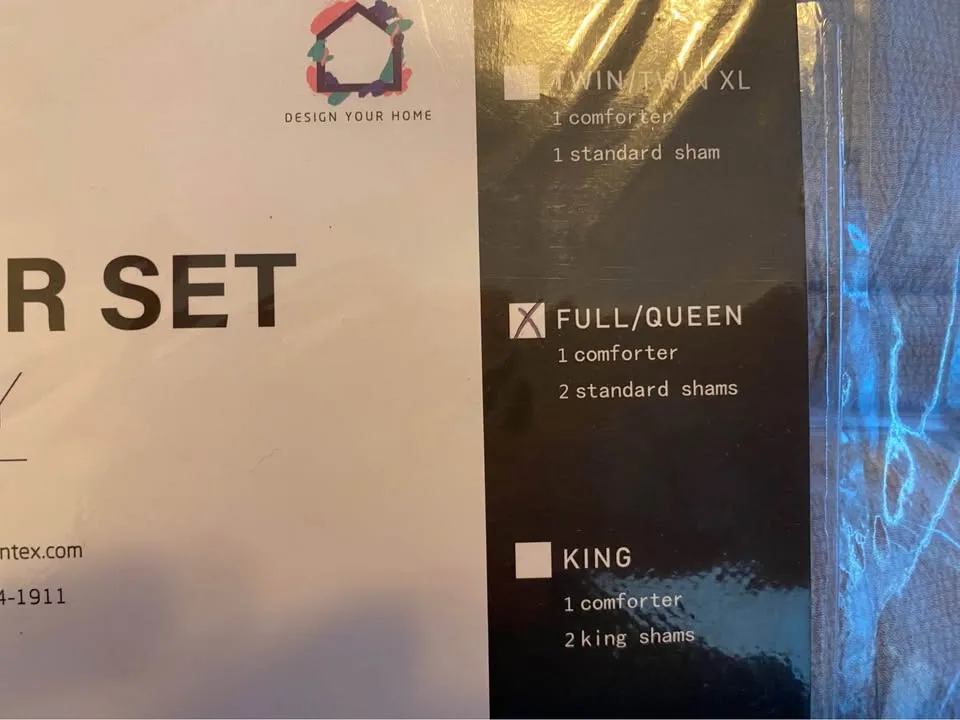 Kasentex Comforter Set - Soft and Cozy- Queen Size image indicator(6)