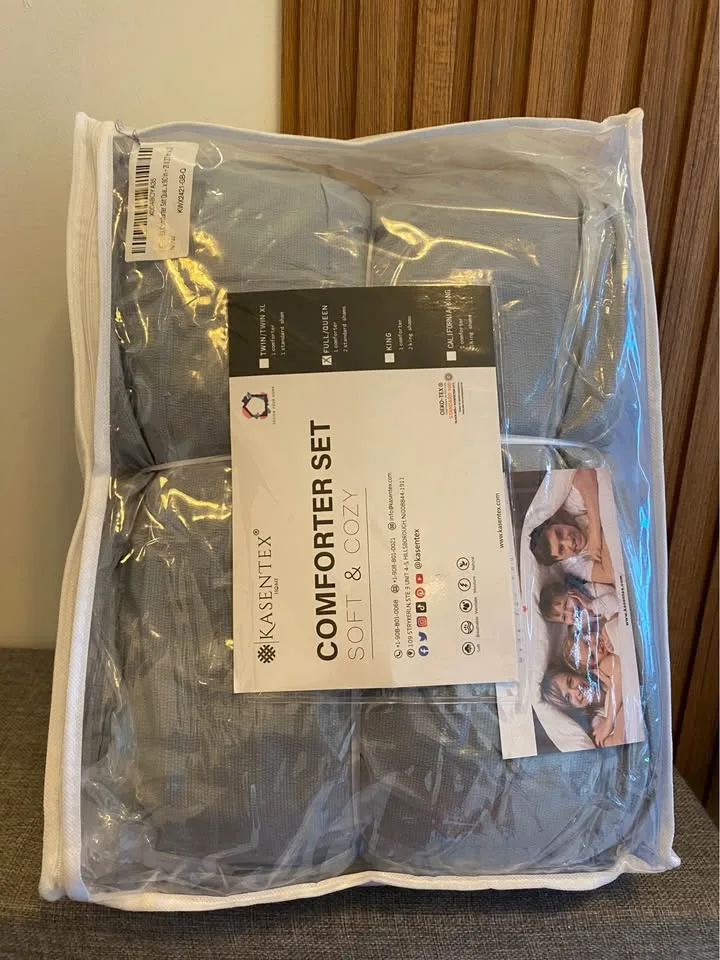 Kasentex Comforter Set - Soft and Cozy- Queen Size image indicator(8)