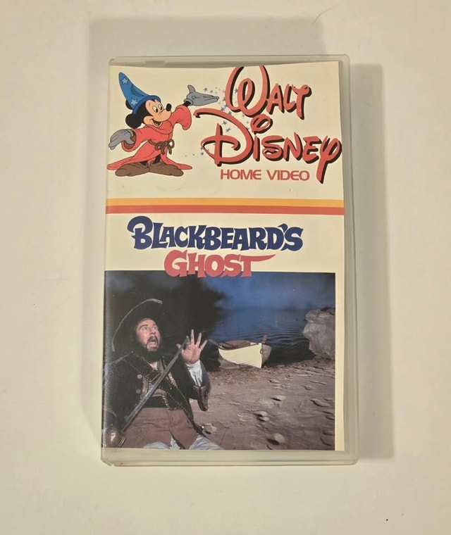 Walt Disney Blackbeard's Ghost VHS - 1982