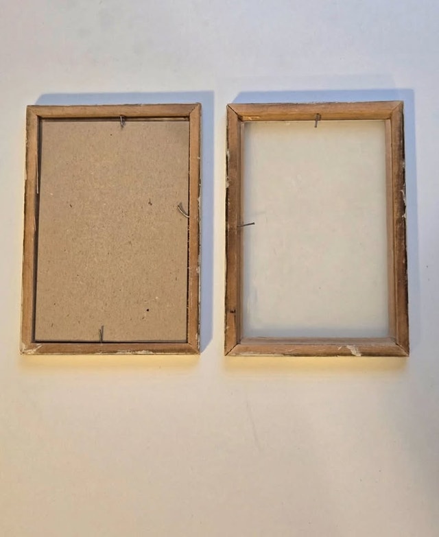 White Wash Rustic Wooden 4x6” Picture Frame Set of 2 - photo 2