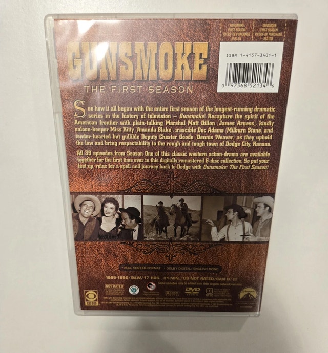 Gunsmoke: Season 1 (DVD, 1955-1956) - photo 2