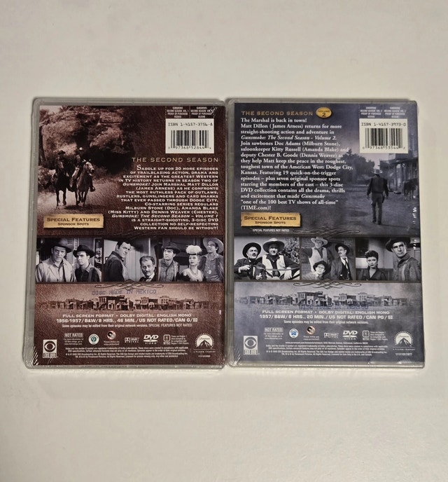 Gunsmoke Season 2 | DVD 1956-1957 SEALED - photo 2