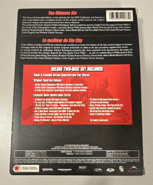 2005 Sin City Recut Extended Version - photo 2