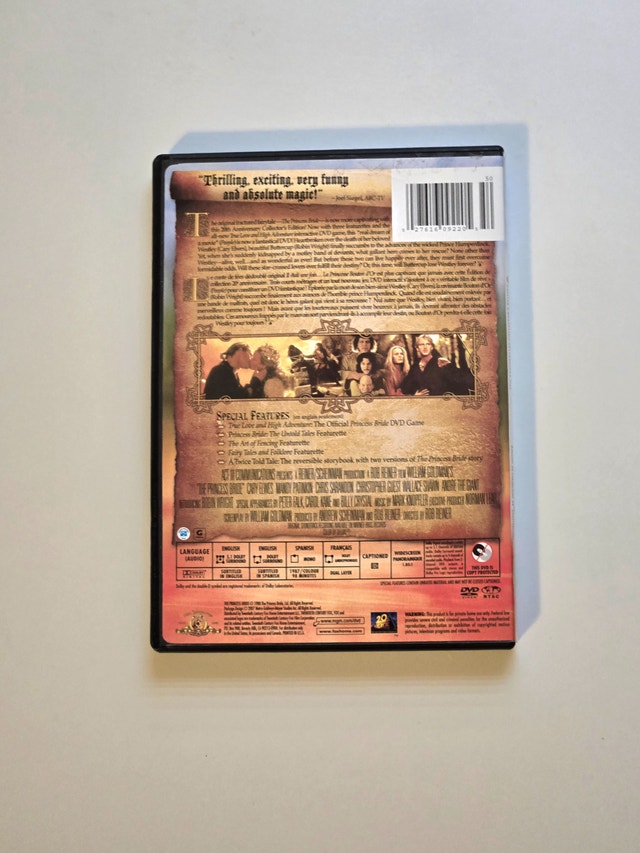The Princess Bride 1987 DVD - photo 5