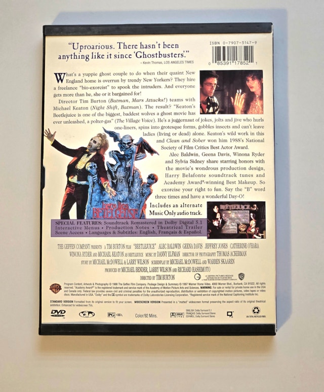 Beetlejuice - 1988 | DVD - photo 4