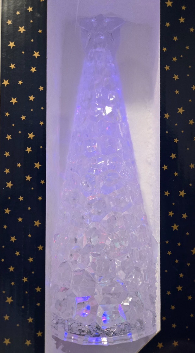 Christmas Tree Decoration LED Glitter Water Globe - photo 2