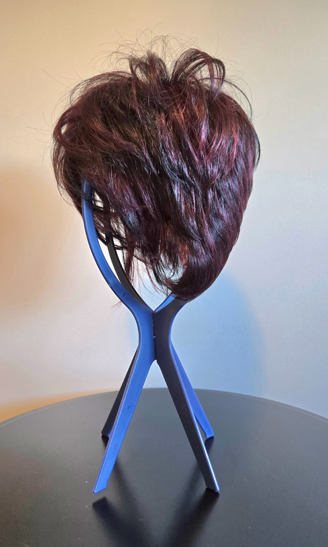 TressAllure Wig - Angled Pixie - Black Burgundy - photo 4