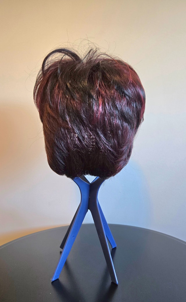 TressAllure Wig - Angled Pixie - Black Burgundy - photo 5