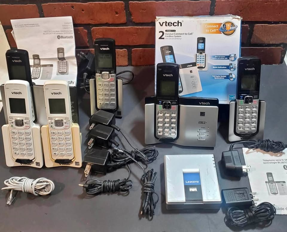 VTech Cordless Phone Bluetooth Cel phone + VOIP