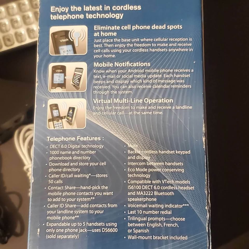 VTech Cordless Phone Bluetooth Cel phone + VOIP - photo 5