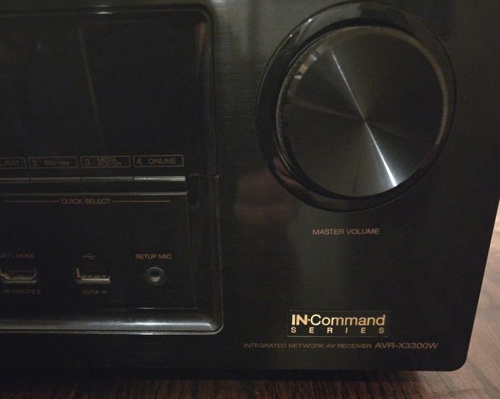Denon AVR Receiver X3300W (4K - 60Hz) Capable