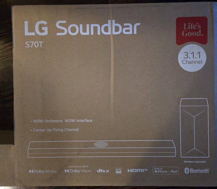 LG Soundbar S70TY