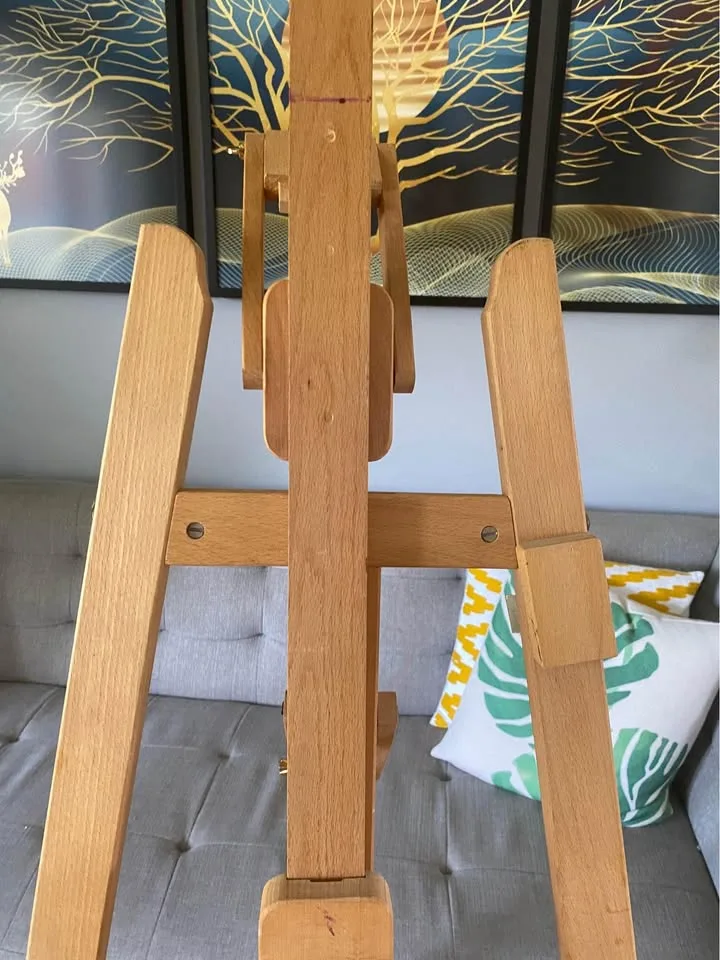 Lyre Easel with Ratchet made with Beechwood image indicator(4)
