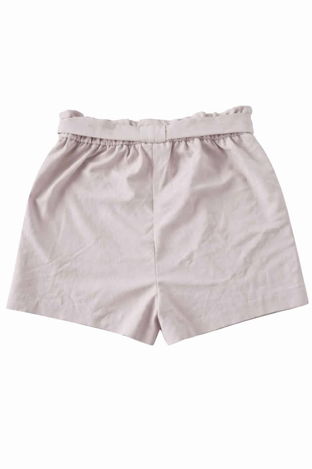 Fashion Nova Light Pink High Waist Tie Shorts - photo 2
