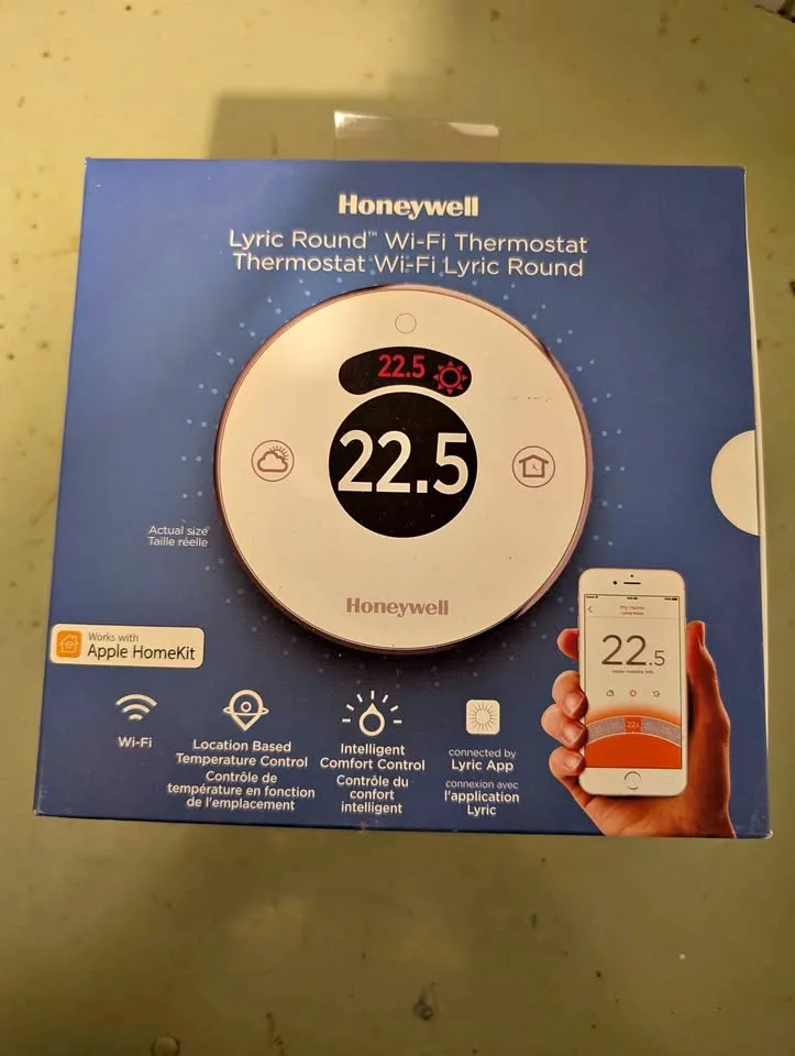 Honeywell Wi-Fi Thermostat Lyric Round thumbnail