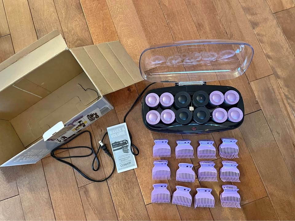Conair Ceramic Ionic Jumbo Hair Rollers