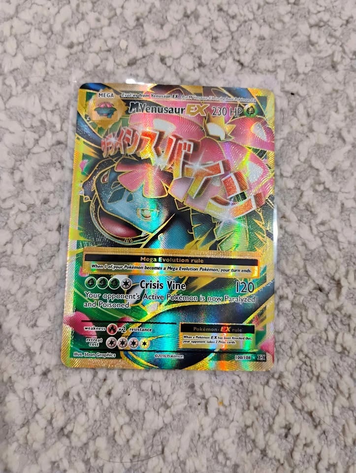 M Venusaur EX 100/108 (Full Art)