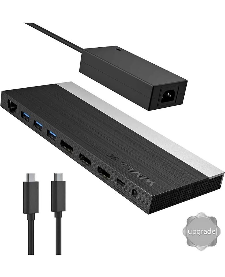 WAVLINK Triple Monitor Docking Station