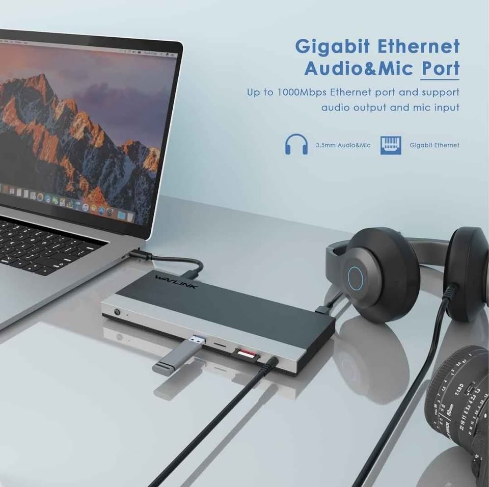 WAVLINK Triple Monitor Docking Station - photo 5