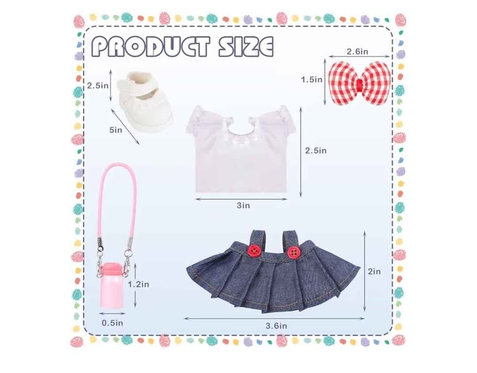 5 pcs Labubu accessories - photo 2