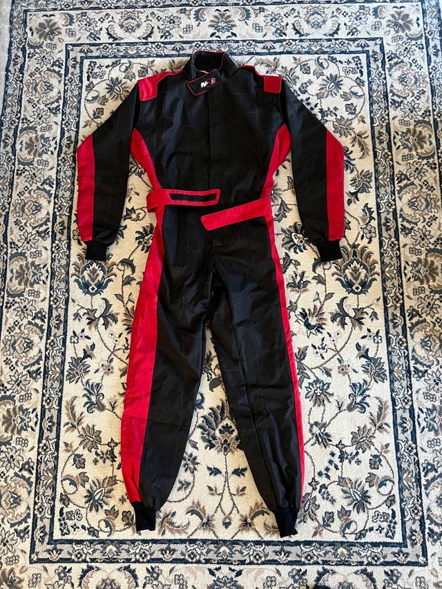 Cordura Racing Suit with Racing Gloves & Neck Brace - photo 2