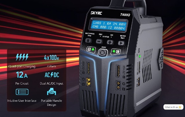 SkyRC T400Q Battery Charger - photo 4