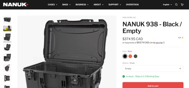 NANUK 938 Hard Equipment Case - photo 3
