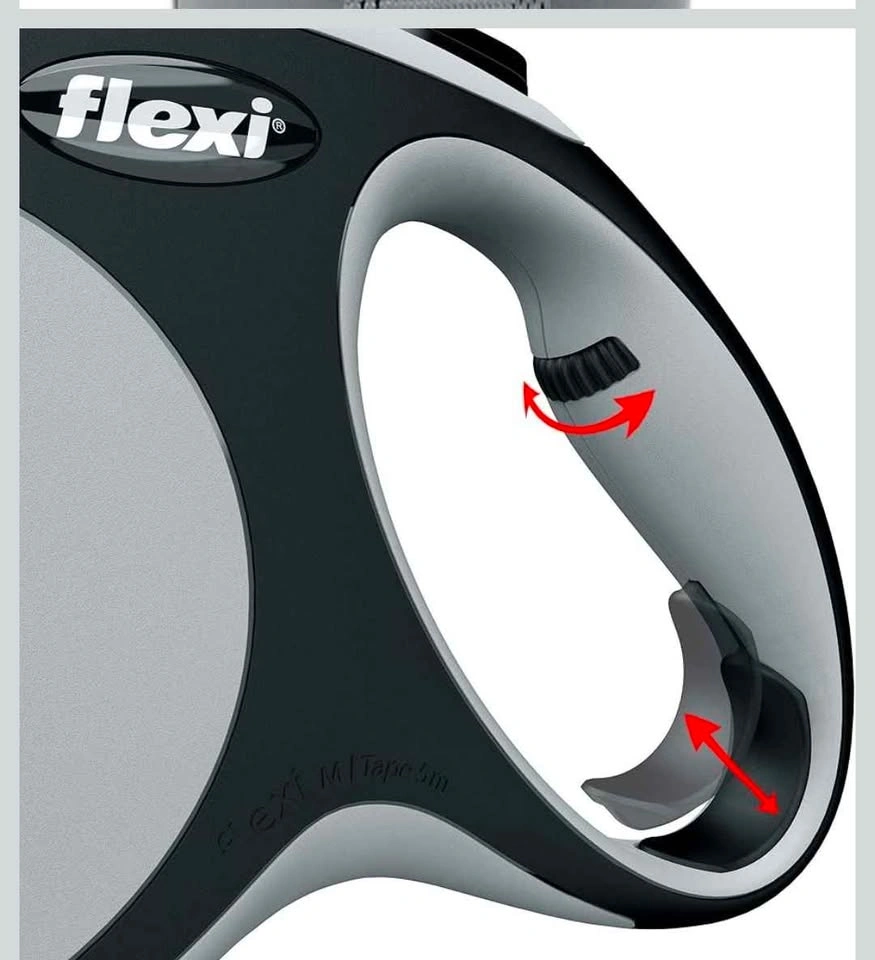 NEW FLEXI Automatic Leash New Comfort L Tape 5 m Blue - photo 2