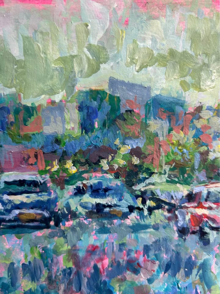 "Urban Jungle" Original Acrylic Painting - photo 3