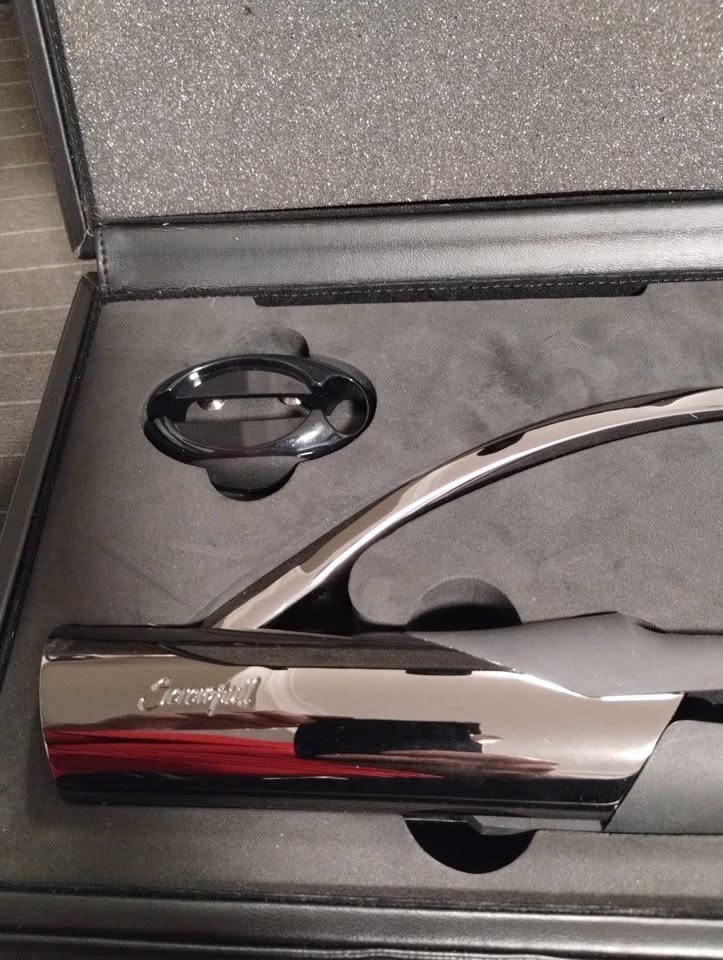 Screwpull Wine Opener Cork Screw Set w/Case Open Box - photo 2