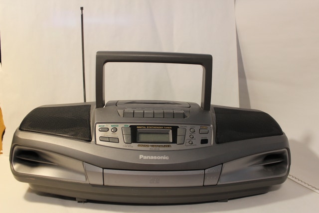 Panasonic RX-DS19 Radio CD Cassette Ba