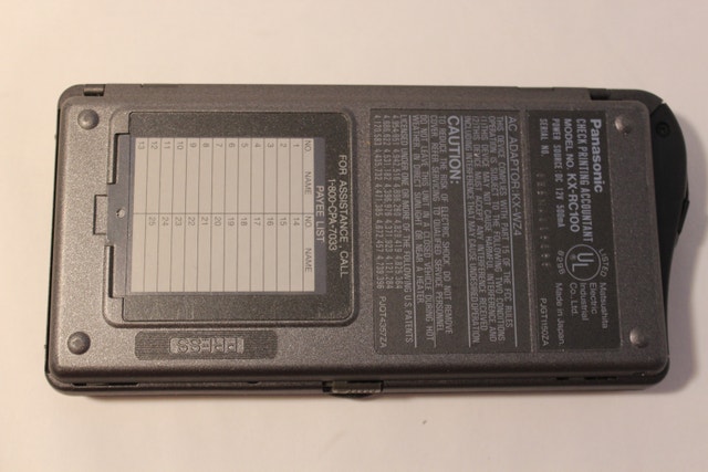 Check Printing Accountant KX-RC100 - photo 5