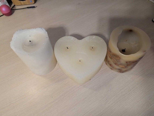 Heart/Pillar Candles