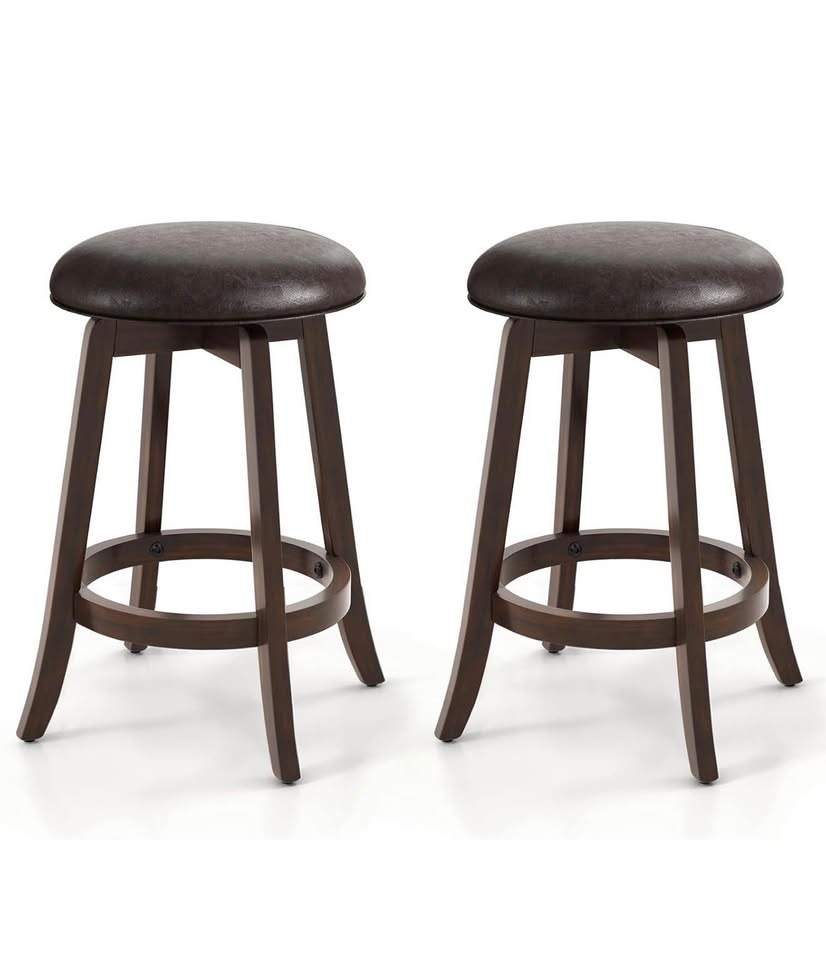 Counter Height Bar Stools Set of 2 - photo 2