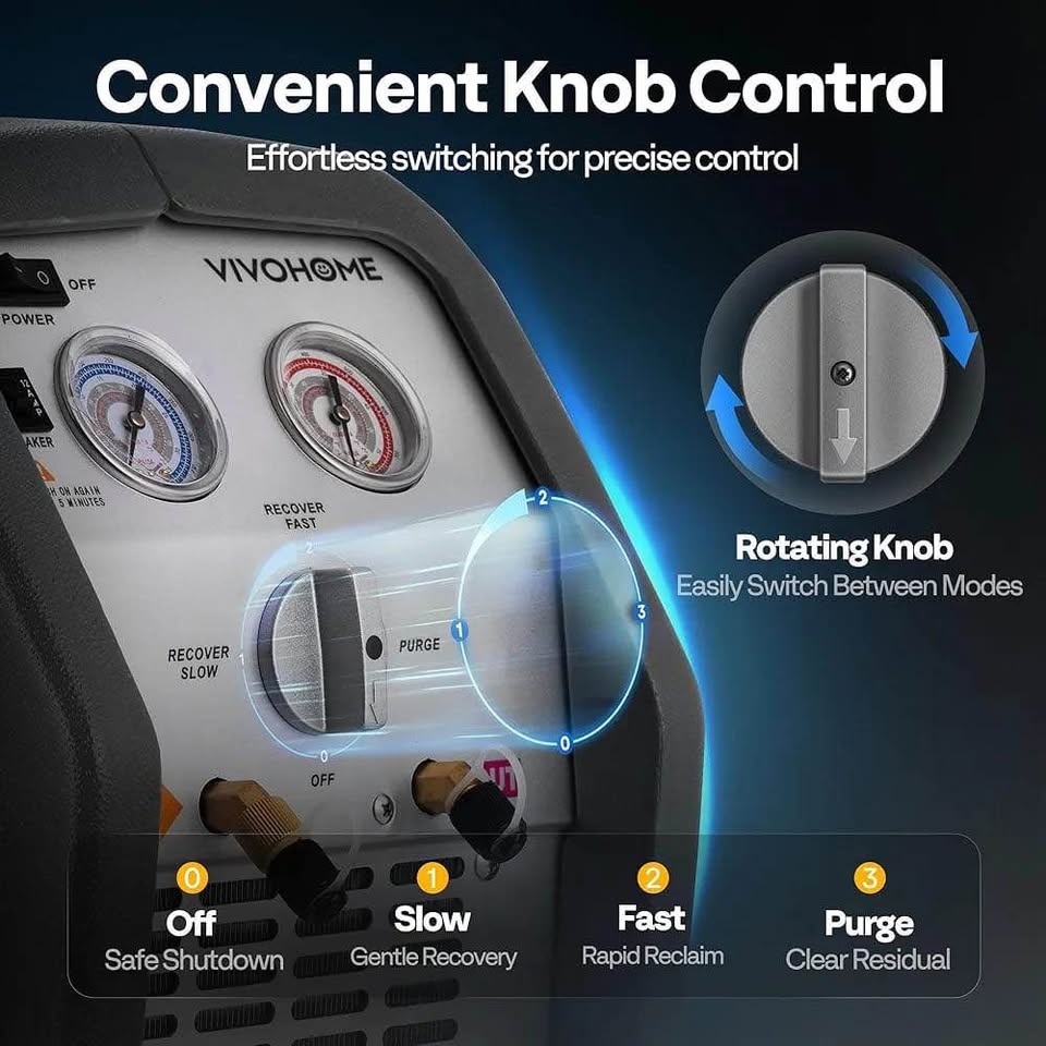 VIVOHOME Refrigerant Recovery Machine - photo 4