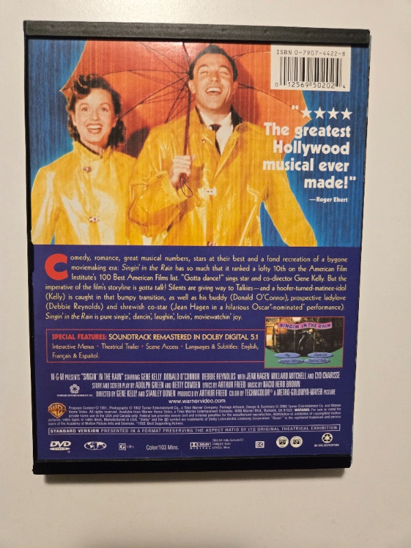 1952 Classic Singin' in the Rain Starring Gene Kelly - photo 3